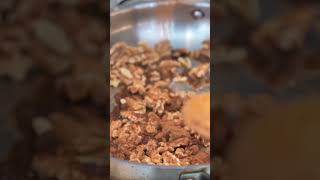 Super Simple Candied Walnuts Recipe Sweet and Crunchy Snack [upl. by Christyna]