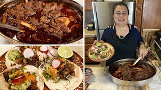 BIRRIA EN HORNO PARA COMER EN TACOS [upl. by Rosie]