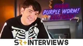 Faster Purple Worm Kill Kill Interview David Dastmalchian On The Suicide Squad Cast Game Nights [upl. by Adnaerb]