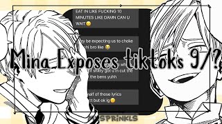 Mina Exposes tiktoks9Monoma [upl. by Halehs]