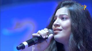 Ninne Ninne Kora Song  Geetha Madhuri Performance  Swarabhishekam  2nd October 2016  ETV Telugu [upl. by Letha]