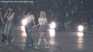 240222 SMTOWN LIVE 2024 SMCU PALACE TOKYO  Ending 빛HOPE  aespa WINTER fancam [upl. by Narok]