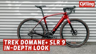 Trek Domane SLR 9 An indepth look at the super eroad bike [upl. by Llerref]