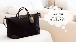 Longchamp Boxford Travel Bag XL Review [upl. by Vidal]