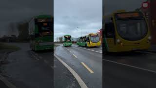 Dublin busgai route 84X184 SG57112130 Wright eclipse Gemini 3Wright Streetlite  61024  Aldi [upl. by Blasien]