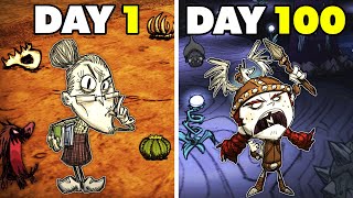 I Played 100 Days of Dont Starve Reign of Giants [upl. by Eioj]