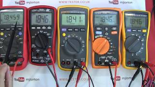 Review Mid Range  Priced Multimeter Shootout  Buyers Guide [upl. by Raila]