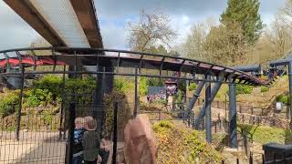 Nemesis Reborn Coaster Ride At Alton Towers [upl. by Nalod]