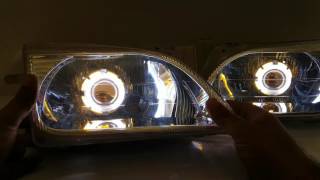 SUZUKI CULTUS LIGHT BI XENON PROJECTOR STYLE 35 WATT HID [upl. by Enneirdna]