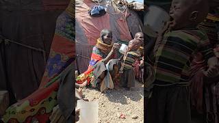 Its Culture Turkana Kid Must Be Fed No Matter What shortsfeed africanculture [upl. by Ahsiek]