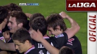 Gol de Jon Aurtenetxe 12 en el Rayo Vallecano  Athletic Club  HD [upl. by Sedecram]