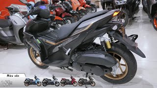 Yamaha NVX 155 VVA ABS 2024 Đen Nhám  WALKAROUND [upl. by Atterahs]