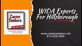 WIOA Grants for the unemployed in Hillsborough County [upl. by Ellard]