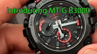 MT G B3000 G Shock by Casio how to use the features and functions without the app [upl. by Nirred]