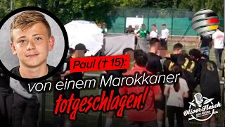 Paul ✝ 15 von einem Marokkaner totgeschlagen – Wegen eines verlorenen Fußballspiels [upl. by Aniakudo200]