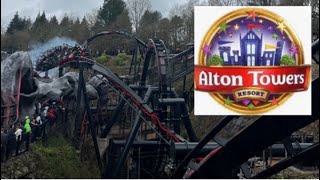 Alton Towers vlog 16th March 2024 [upl. by Hazeghi678]