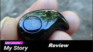 Headset Mini Bluetooth S530 Review Indonesia [upl. by Philippa624]