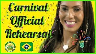 🔥 🔥 Fabulous Carnival Official Rehearsal filmed here in Rio [upl. by Gilliette]