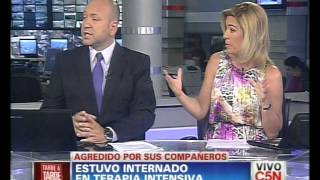 C5N  VIOLENCIA EN LAS ESCUELAS ALAN ROCHET [upl. by Ness414]