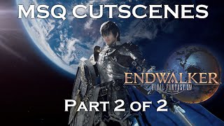 FFXIV Endwalker 60 Main Scenario Cutscenes 22 [upl. by Llennhoj816]