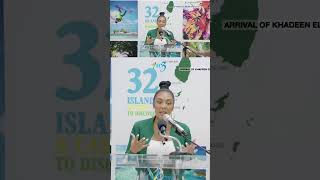 KHADEEN ELLIS GETS A LITTLE EMOTIONAL TALKING ABOUT ST VINCENT AND THE GRENADINES [upl. by Alaj]