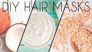 DIY Hair Masks For All Hair Types  Homemade Hair Mask for Strong amp Healthy Hair [upl. by Knox824]