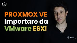 Proxmox VE Importazione Guidata di VMware ESXi [upl. by Eissac]