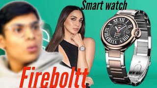 Premium Metal Round Dial Smartwatch  FireBoltt Topaz Review [upl. by Ainimreh]