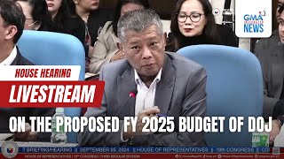 LIVE House hearing on the proposed FY 2025 budget of DOJ Sept 5 2024  Replay [upl. by Engamrahc]