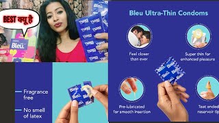 Sirona Blue Condom review  best Condom Review [upl. by Bergmans]