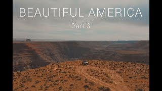 BEAUTIFUL AMERICA  Part 3  Moki Dugway Goosenecks Monument Valley [upl. by Ahens463]