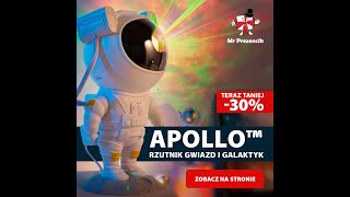 Apollo™ Kosmonauta Rzutnik Gwiazd i Galaktyk [upl. by Chariot348]