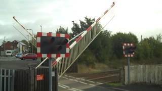 Cradley Heath Level Crossing [upl. by Onitsuaf]