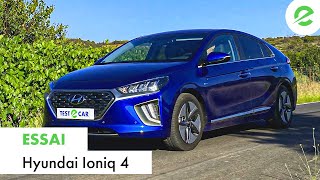 ESSAI ENSOLEILLÉ DU HYUNDAI IONIQ 4 [upl. by Rubliw]