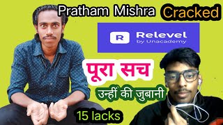 Pratham Mishra Relevel  Pratham Mishra Wingify  About Pratham Mishra Relevel [upl. by Kcirdez]