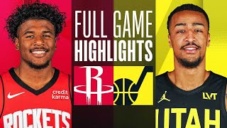 ROCKETS at JAZZ  FULL GAME HIGHLIGHTS  March 29 2024 [upl. by Adnalue297]