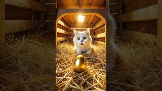 Golden Egg Heist The Cat’s Sneaky Scheme 😼🥚🐔 [upl. by Germana]