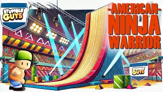 AMERICAN NINJA WARRIOR in Stumble Guys [upl. by Ynna]