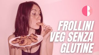 Biscotti VEGANI amp SENZA GLUTINE  I Frollini [upl. by Ynattir370]