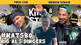 Big Als Dingers  King and the Sting w Theo Von amp Brendan Schaub 80 [upl. by Bilat]