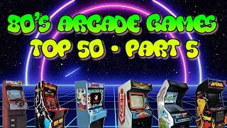 80s Retro Arcade Games  From 10 to 1  Part 5 retrogames arcadegames emulation [upl. by Irfan]