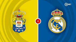 Las Palmas vs Real Madrid Play by play and reactions [upl. by Attelrak]