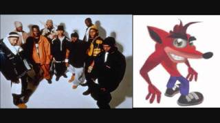 Gravel Warp Room WuTang Can Vs Crash Bandicoot Warped Masdamind Mashup [upl. by Airotkciv]