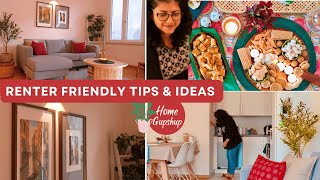 Instantly UPGRADE YOUR HOME with these RENTER FRIENDLY TIPS  10 MIN IDEAS  HOME GUPSHUP [upl. by Eahsal580]