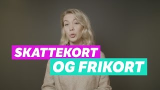 Skattekort og frikort  hva er greia [upl. by Rosen696]