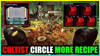 Cultist Circle Sacrifice Kappa Container amp New Recipes [upl. by Lateehs]