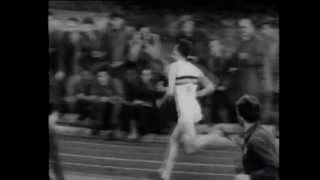 First Four Minute MileHQRoger Bannister1954 [upl. by Crispin]