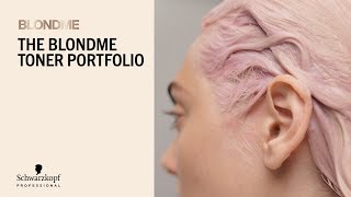 Get to know The BLONDME Toner Portfolio [upl. by Nilkcaj]