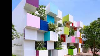 20 Colourful buildings In The World  Architect  Interior [upl. by Pinckney]