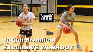 Jakiah quotKIquot Brumfield EXCLUSIVE Workout Footage Before Summer Tournament [upl. by Gibbie]